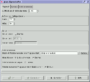 Preferences Dialog (Version 0.6.0)